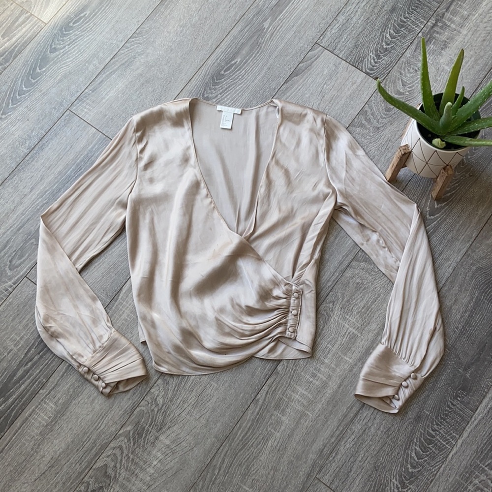 H&M Champagne Colored Top